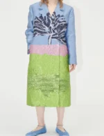 RhonniRose Mantilla Beyond the Gates Tree Print Coat