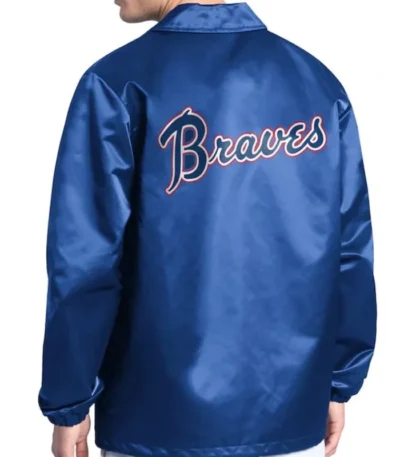 Atlanta Braves Point Man Coaches Royal Jacket
