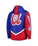 Atlanta Braves Undeniable Royal Full-Zip Windbreaker Jacket