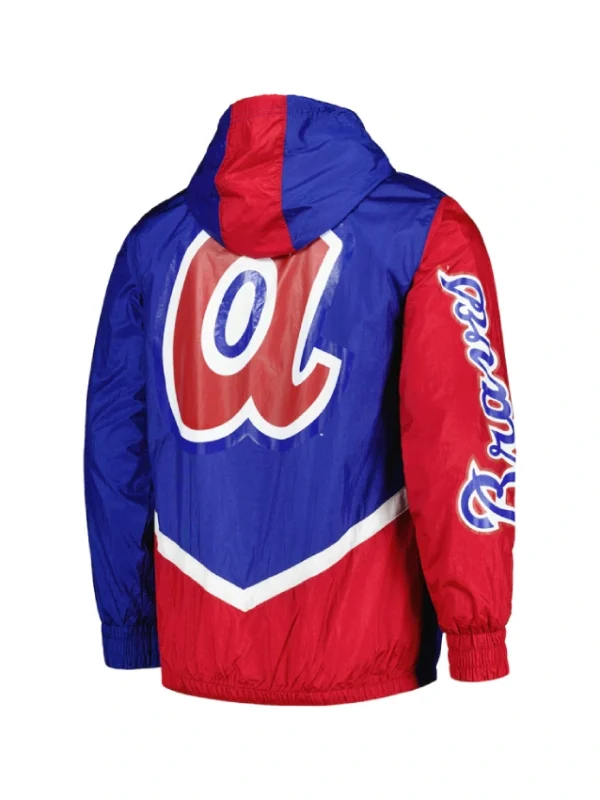 Atlanta Braves Undeniable Royal Full-Zip Windbreaker Jacket