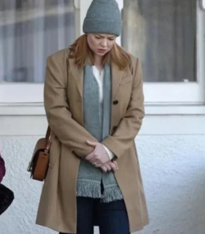 Sarah Snook All Her Fault S01 Wool Coat