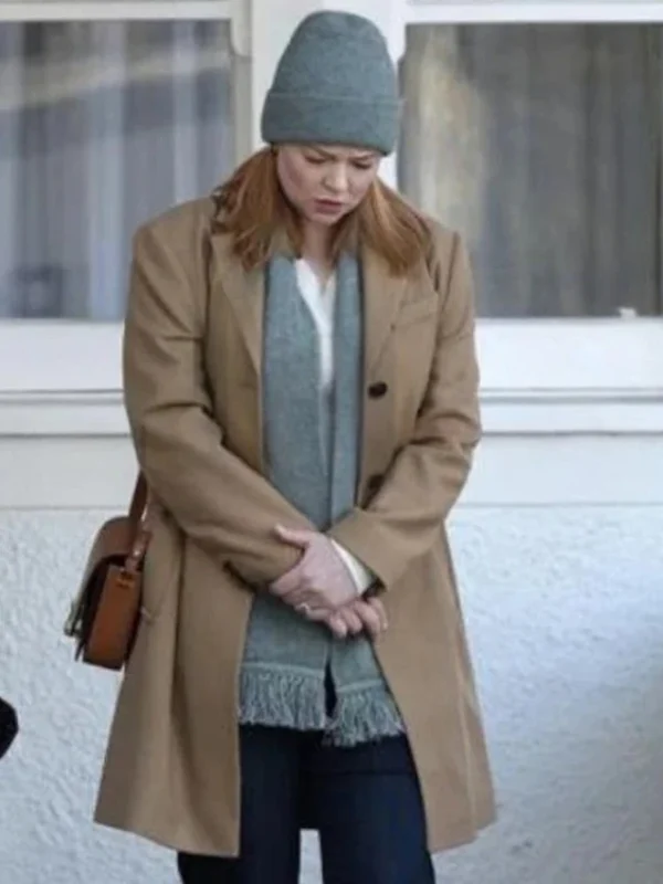 Sarah Snook All Her Fault S01 Wool Coat