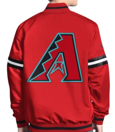 Arizona Diamondbacks Scout Varsity Satin Jacket