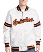 Baltimore Orioles Scout Varsity Satin Jacket