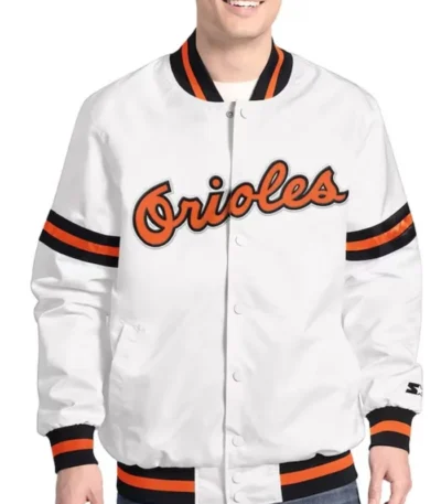 Baltimore Orioles Scout Varsity Satin Jacket