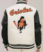 Baltimore Orioles Classic Rib Retro Varsity Jacket