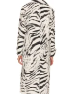 Beyond The Gates Karla Mosley Zebra Print Coat