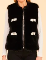Beyond The Gates Kat Richardson Black Fur Vest