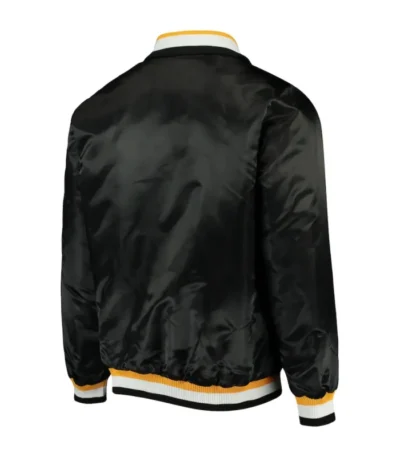 Boston Bruins Starter Bomber Black Jacket