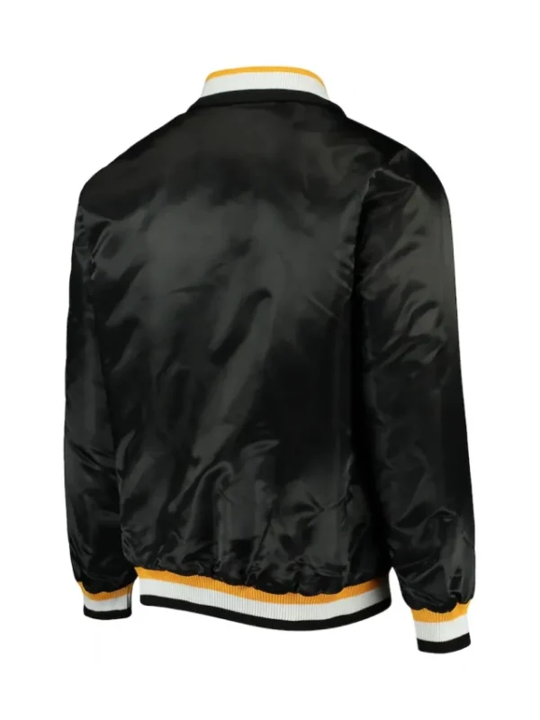 Boston Bruins Starter Bomber Black Jacket