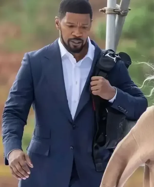 Jamie Foxx Back in Action Suit