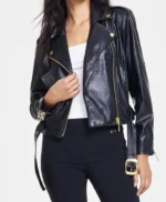 Trisha Mann Beyond the Gates S01 Leather Jacket