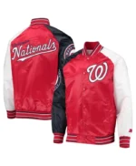 Washington Nationals Reliever Satin Jacket