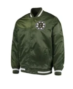 Starter Boston Bruins Green Jacket