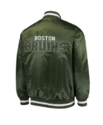 Starter Boston Bruins Green Jacket