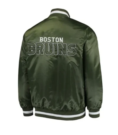 Starter Boston Bruins Green Jacket