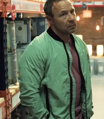 Stephen Graham Adolescence S01 Green Jacket