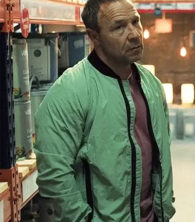 Stephen Graham Adolescence S01 Green Jacket