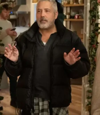 Steve Carr A Merry Little Ex-Mas Puffer Jacket