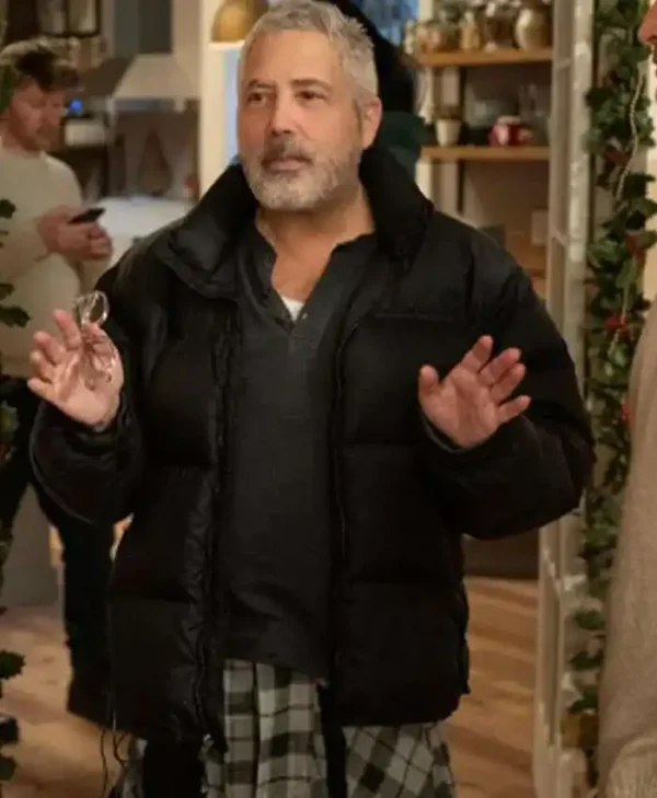 Steve Carr A Merry Little Ex-Mas Puffer Jacket