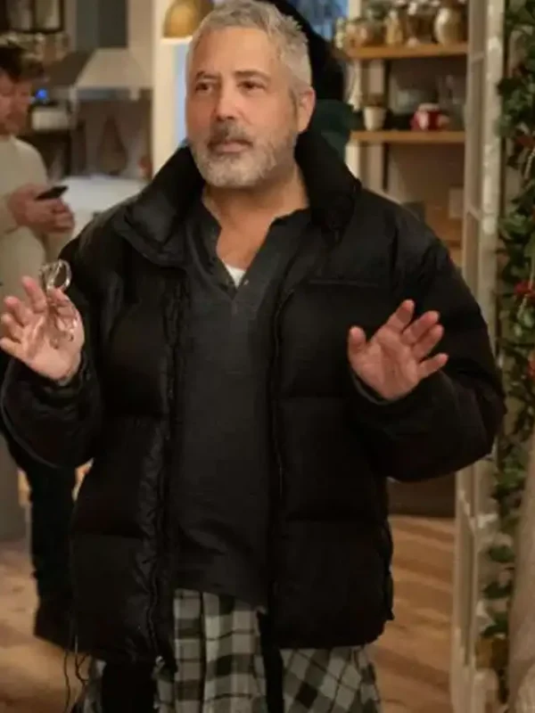 Steve Carr A Merry Little Ex-Mas Puffer Jacket