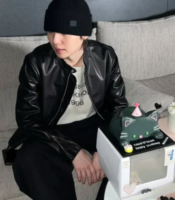 Suga 2026 Birthday Leather Jacket