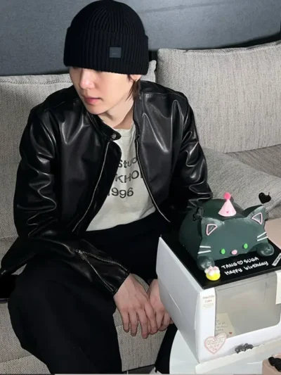 Suga 2026 Birthday Leather Jacket