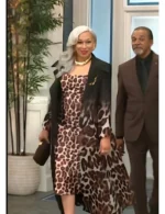 Tamara Tunie Beyond The Gates Ombre Leopard Coat
