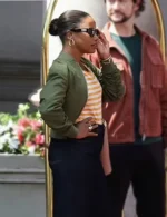 Taylour Paige Beverly Hills Cop: Axel F Bomber Jacket