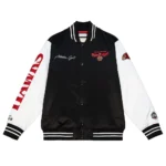 Team Origins Atlanta Hawks Black and White Jacket