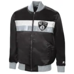 The Ambassador Brooklyn Nets Satin Jacket