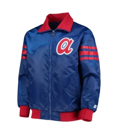 The Captain III Atlanta Braves Blue Jacket