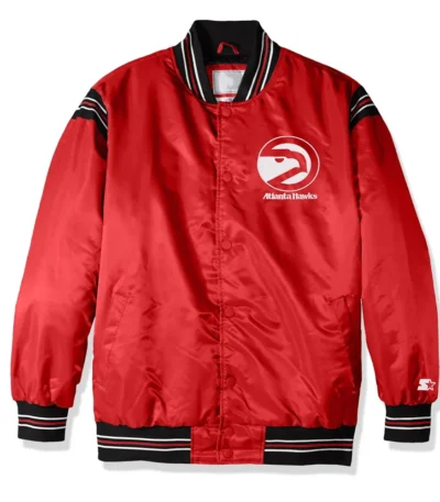 The Enforcer Atlanta Hawks Retro Red Jacket