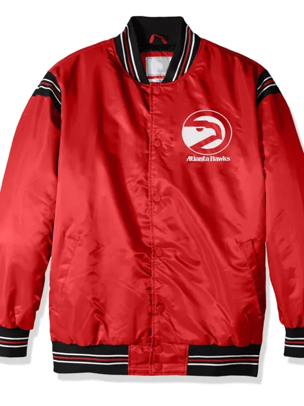 The Enforcer Atlanta Hawks Retro Red Jacket