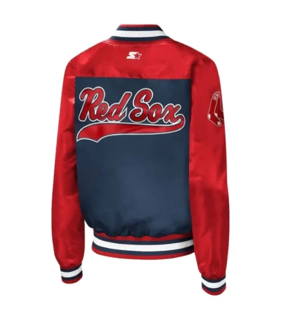 Boston Red Sox The Legend Red/Blue Satin Jacket
