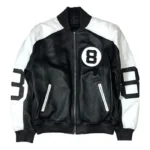 The Original 8 Ball Leather Bomber Jacket