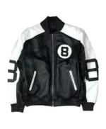 The Original 8 Ball Leather Bomber Jacket