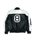 The Original 8 Ball Leather Bomber Jacket
