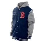 Throwback Prep Boston Red Sox Navy Hoodie Jacket