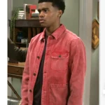 Tyrell Richardson Beyond the Gates Red Corduroy Jacket