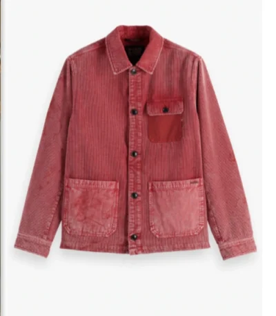 Tyrell Richardson Beyond the Gates Red Corduroy Jacket