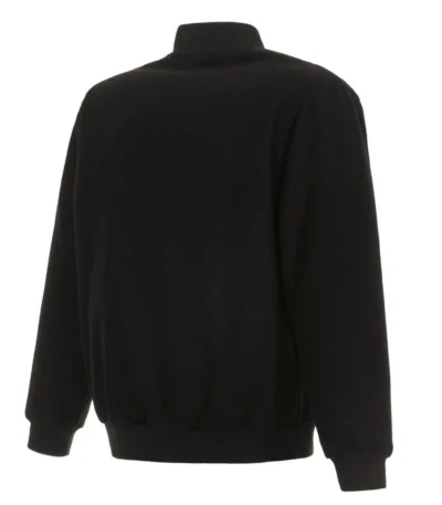 Varsity Atlanta Hawks Black Wool Jacket