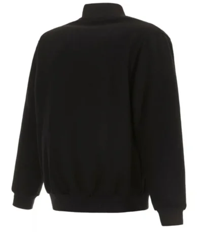 Varsity Brooklyn Nets Black Wool Jacket