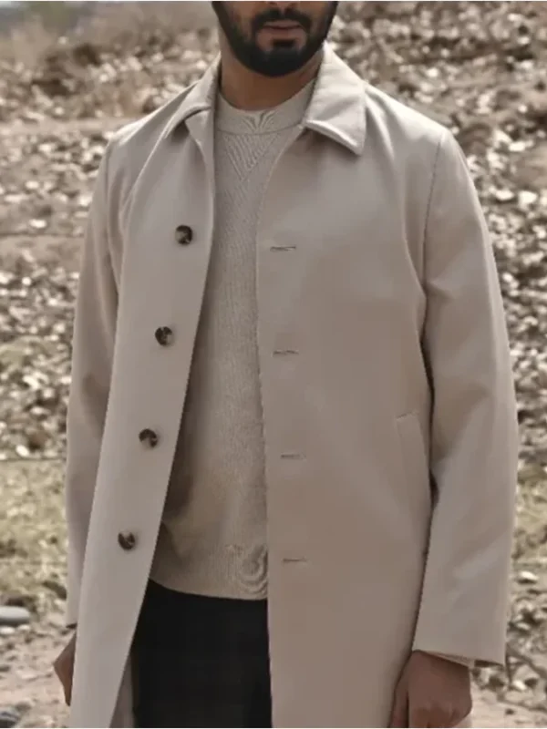 Vinny Chhibber Big Sky Off White Long Coat