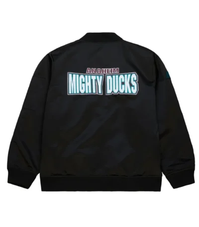 Anaheim Ducks Lightweight Vintage Logo Satin Jacket