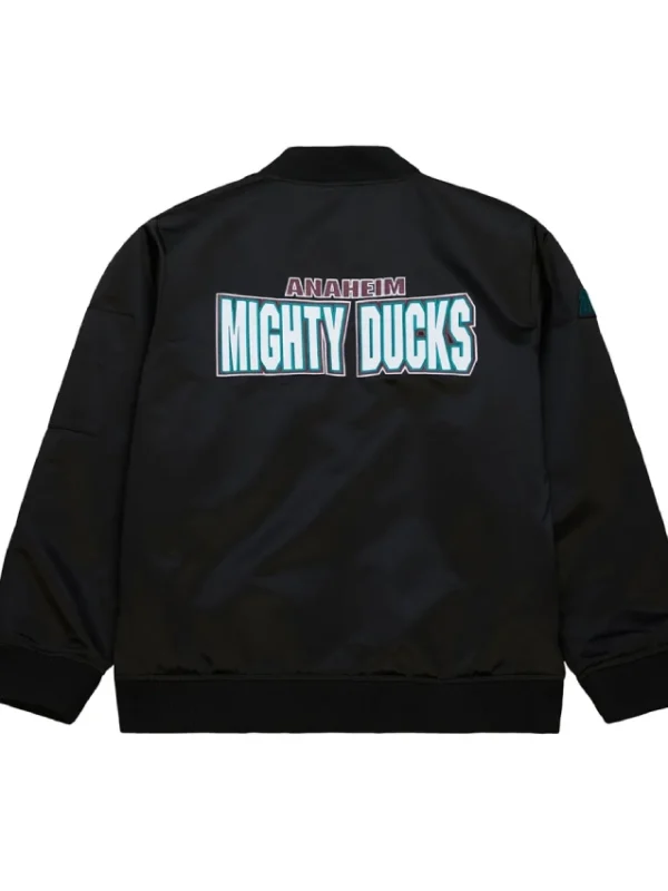 Anaheim Ducks Lightweight Vintage Logo Satin Jacket