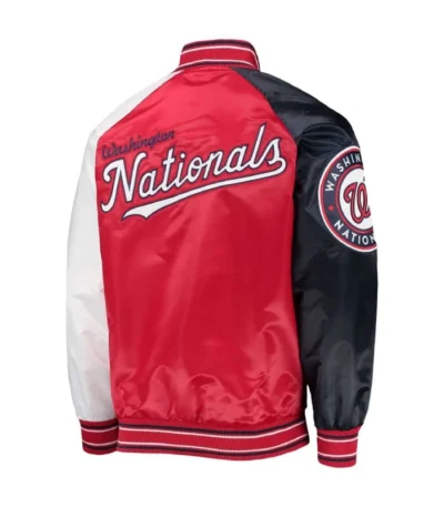 Washington Nationals Reliever Satin Jacket