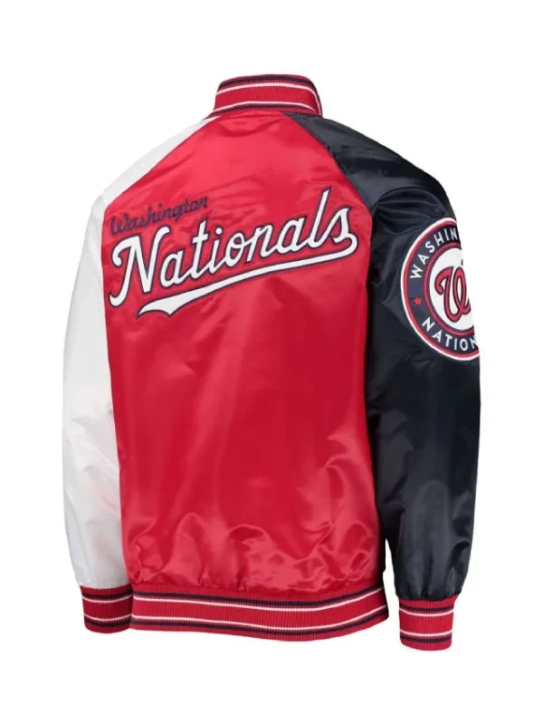 Washington Nationals Reliever Satin Jacket