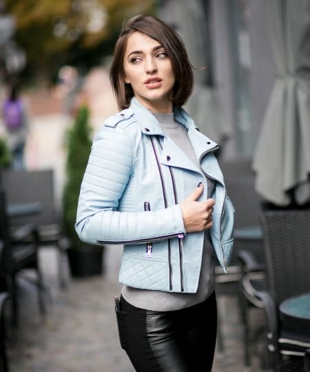Women Biker Jacket