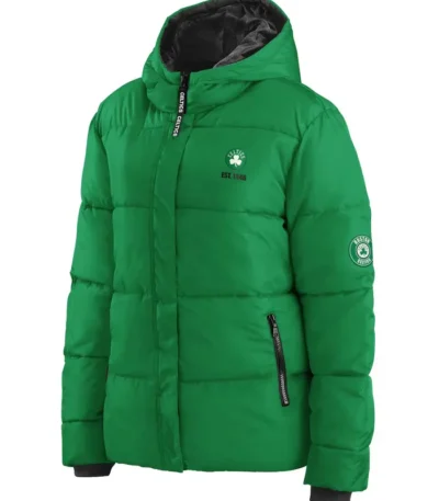 Women’s Boston Celtics Winter Puffer Jacket